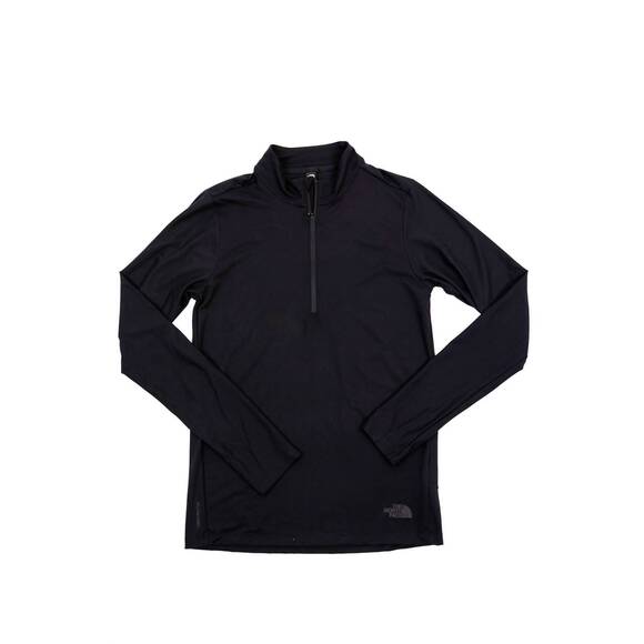 NEW THE NORTH FACE dune sky quarter zip jacket in black